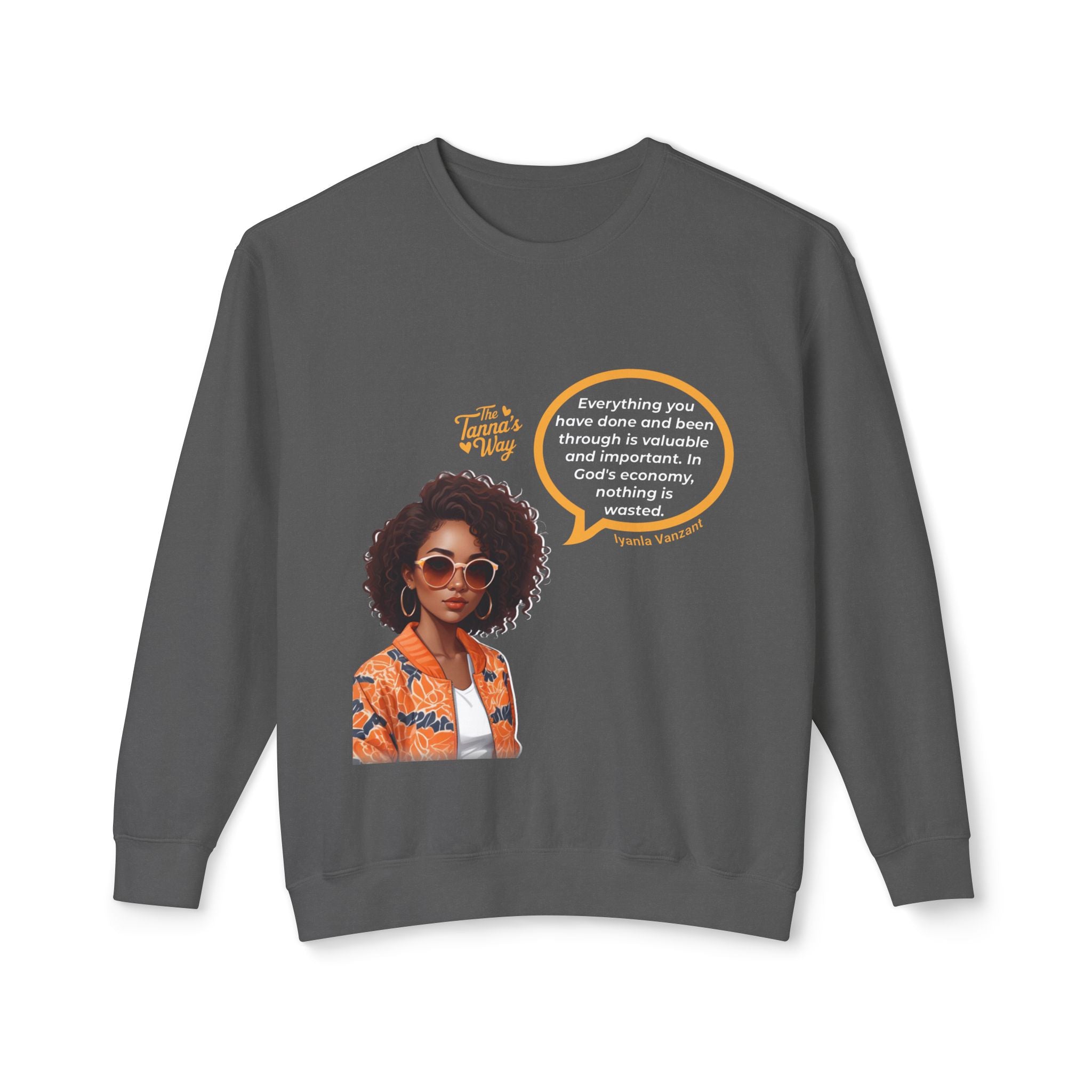 Lyanla Vanzant | Unisex Lightweight Crewneck Sweatshirt